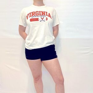 Vintage Y2K Virginia Cavaliers Heritage Short-Sleeve T-Shirt - White - S
